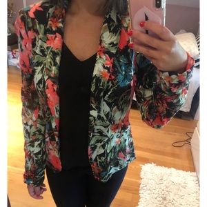 NWT Philosophy Tropical Print Blazer